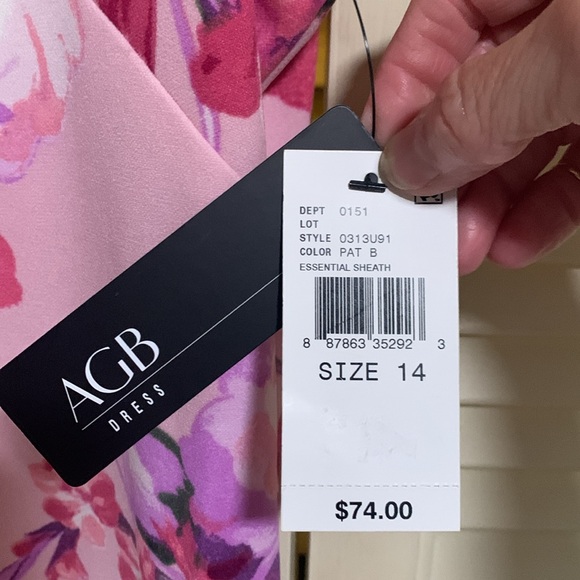 Beautiful AGB Dress NWT - Picture 3 of 7